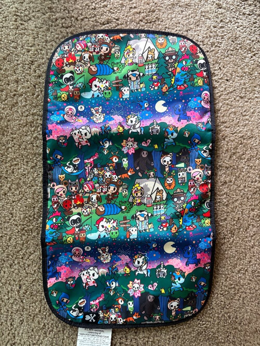 Tokidoki Jujube / Ju ju be / Ju-ju-be Camp Toki changing pad